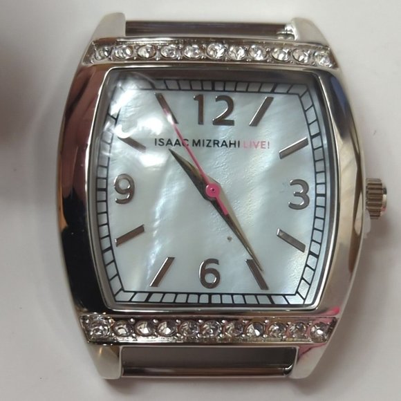 New Isaac Mizrahi Live Silver Stainless‎ Steel Japan Mvmt Ladies Womens Watch - Picture 6 of 9